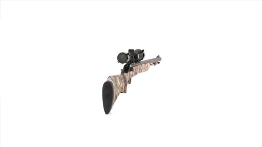 Thompson/Center Impact .50 Caliber Camo Muzzleloader With 3-9x40mm Scope 360 View - image 9 from the video